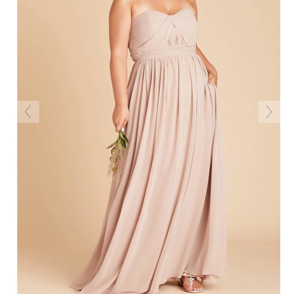 Birdy Grey Grace Dress Curve Taupe